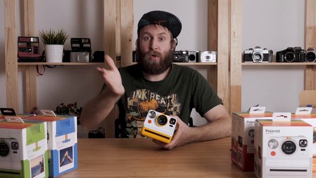 Polaroid Now распаковка и обзор камеры