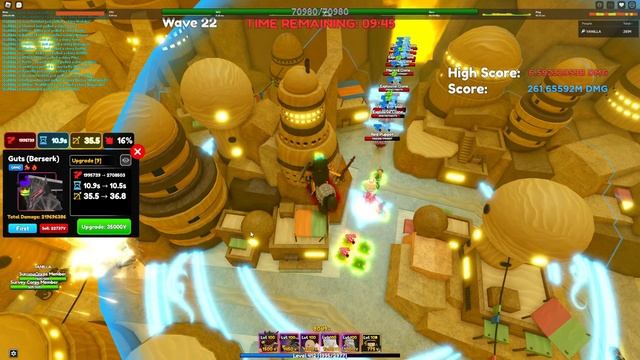 [Week 25] 10B DAMAGE on TRAITS TOURNAMENT - Anime Adventures смотреть онлайн