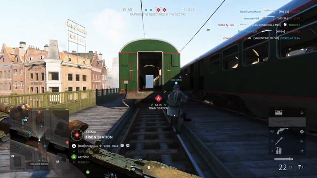 Battlefield 5 | Breakthrough | Rotterdam | 14-0 | Attack | Victory смотреть онлайн