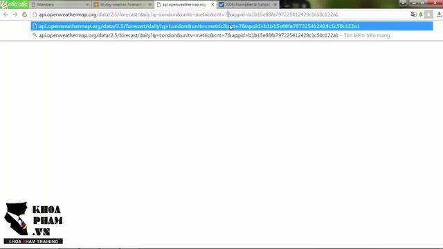 Android - Weather API - Bài 4: Tạo và đọc dữ liệu đường dẫn cho màn hình 2 смотреть онлайн