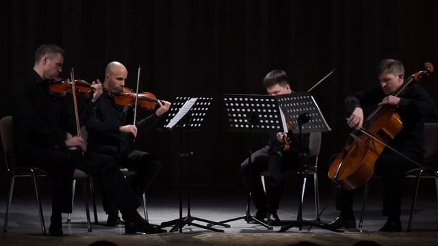 Д. Шостакович. Струнный квартет №10 / II ч. Allegretto furioso | Квартет "Академия камерной музыки" смотреть онлайн