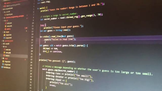 Connor’s progressing on learning a new Rust programming смотреть онлайн