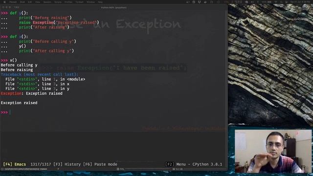 Pykidz! Learn Python - Session 9.02 - Exceptions - Raising an exception смотреть онлайн
