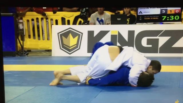 Leo Nogueira vs Diogo Almeida Pan AMS 2015 IBJJF - Jiu Jitsu Championship 2015 смотреть онлайн