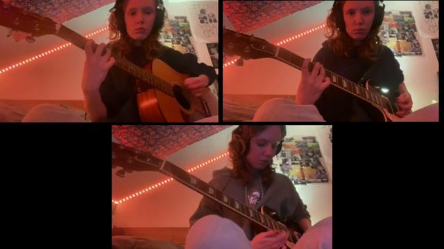 Paranoid Android by Radiohead guitar cover смотреть онлайн