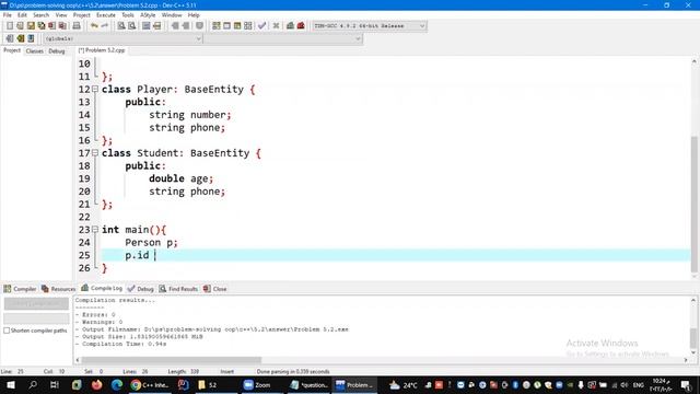 Problem 5.2 смотреть онлайн