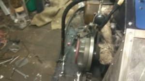 Тормоз вариатора снегохода буран с двигателем Lifan