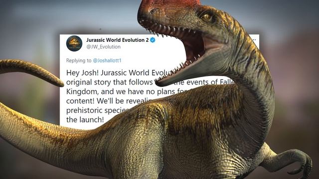 No CAMP CRETACEOUS Content In Evolution 2 | Jurassic World Evolution 2 News & Speculation смотреть онлайн