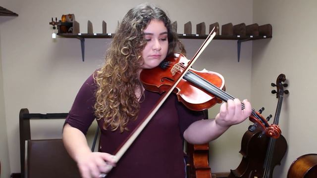 Kolstein Music Liandro DiVacenza Model 40 Violin (DV40) Sample Clip смотреть онлайн