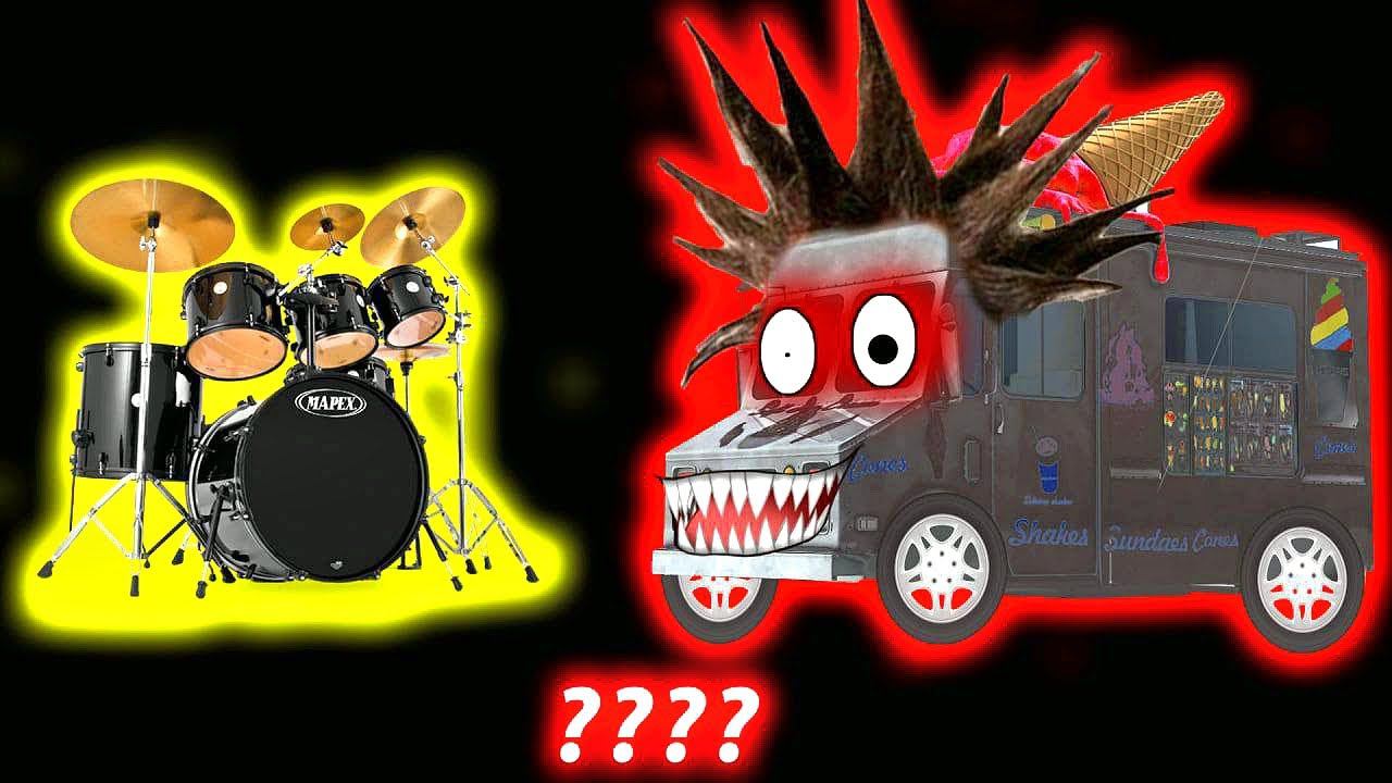 4 Ice Cream Truck Sound Variations in 32 Seconds !! смотреть онлайн