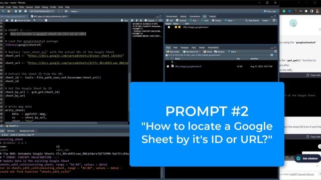 ChatGPT: How to Automate Google Sheets in under 2 Minutes (with R) смотреть онлайн