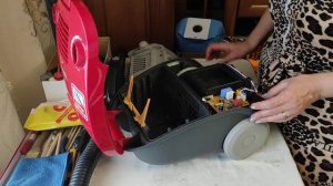 Разборка пылесосов Samsung SC4181, SC4180, SC4140, SC4141. Женский ремонт