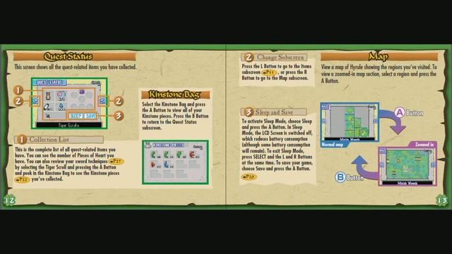 The Legend of Zelda: The Minish Cap - Game Manual (GBA) (Instruction Booklet) смотреть онлайн