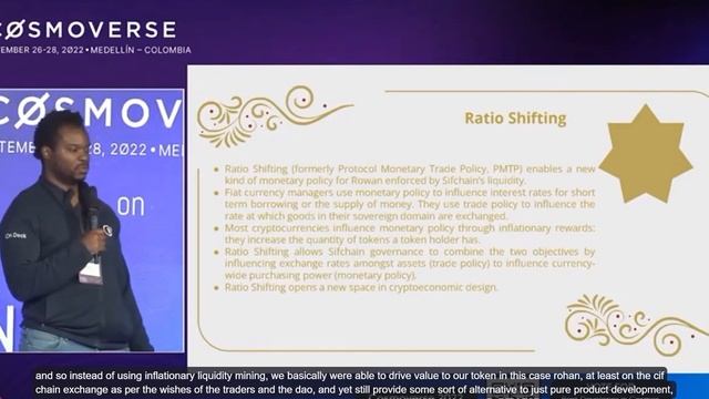 Выступление СEO Sifchain Jazear Brooks на Cosmoverse 2022 смотреть онлайн