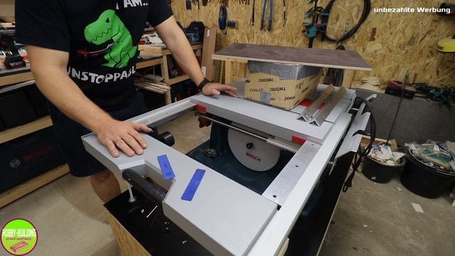 Ganz einfach Bosch Oberfräse in GTS 10 XC einbauen | Router Table смотреть онлайн