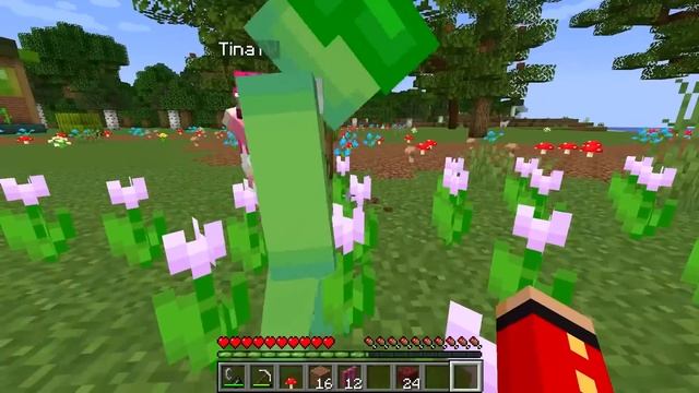 Using Only ONE COLOR In Minecraft! смотреть онлайн