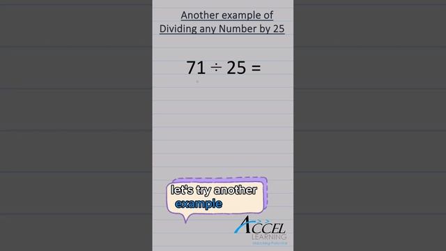 The FASTEST way to Divide by 25 смотреть онлайн