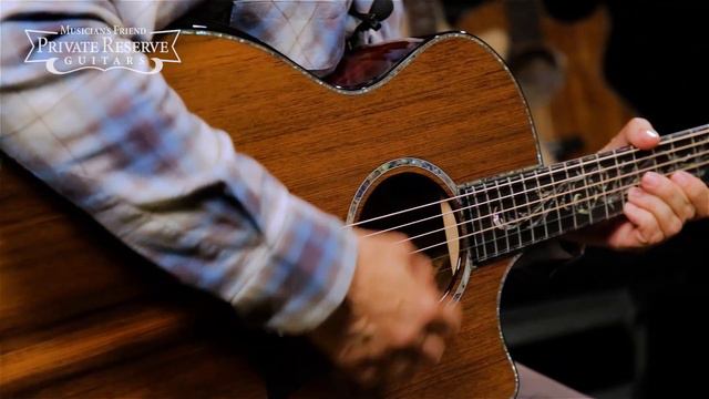 Taylor PS14ce V-Class Grand Auditorium Acoustic-Electric Guitar смотреть онлайн
