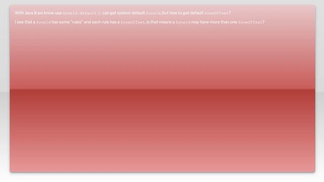 How to get default ZoneOffset in Java 8? смотреть онлайн