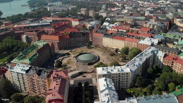 From the Air - Helsinki (Finland) Summer | Stunning View 4K | Must Visit Places смотреть онлайн