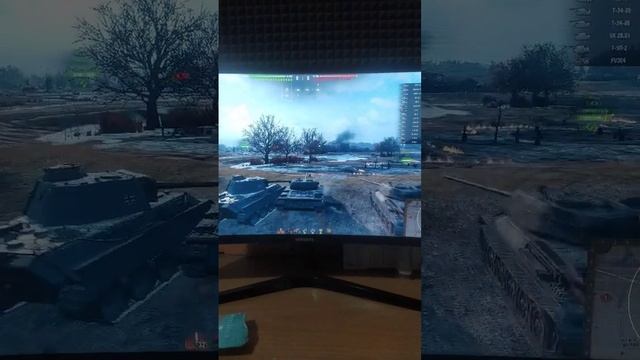 Асфальт открылся можно прокатиться в танки #танки #танк смотреть онлайн