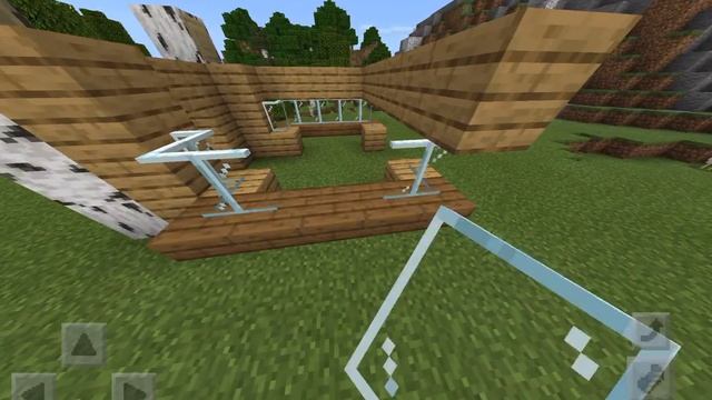 Дом из берёзы дуба и ели! Для выживания Майнкрафт! смотреть онлайн