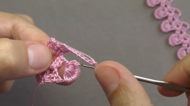 Very Easy Crochet Border Ribbon Easy to Crochet Tape Lace pattern КРУЖЕВО КРЮЧКОМ простое ВЯЗАНИЕ смотреть онлайн
