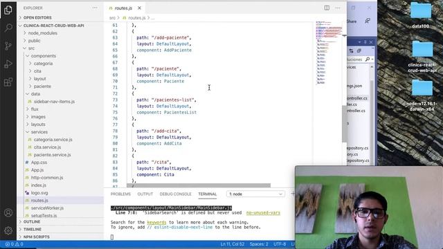 React CRUD, react-select, react-datepicker, axios. Webapi2, C#, Rest, MVC, Microsoft SQL. смотреть онлайн