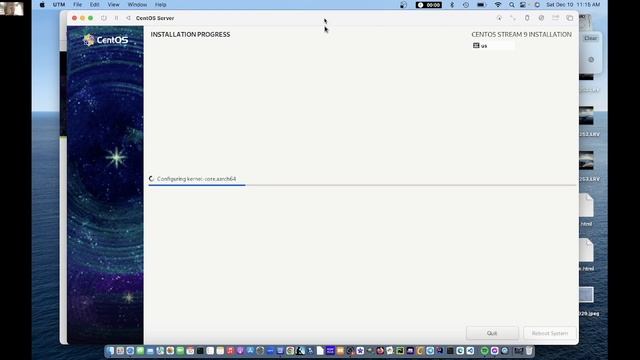 CentOS Server Install On MacBook Pro M1 Chip