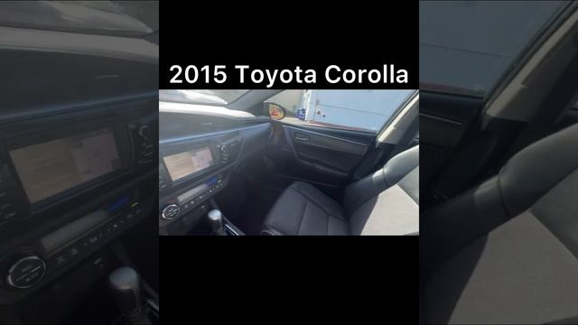 2015 Toyota Corolla S Plus смотреть онлайн