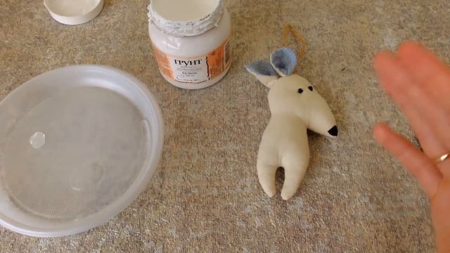 Символ года 2020 в технике грунтованный текстиль/Crochet mouse 2020 смотреть онлайн