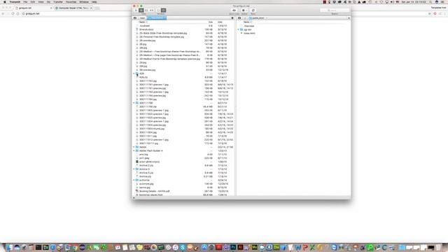 how to upload bootstrap template by transmit software ? смотреть онлайн