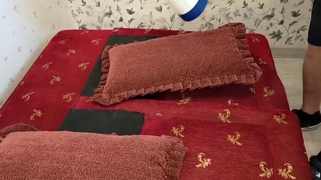 Дивану 18 лет!) Профессиональная химчистка дивана на дому))) смотреть онлайн
