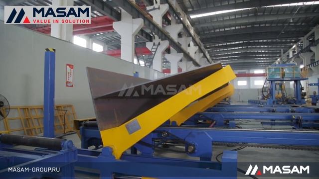 Линия автоматической сварки двутавровой балки смотреть онлайн