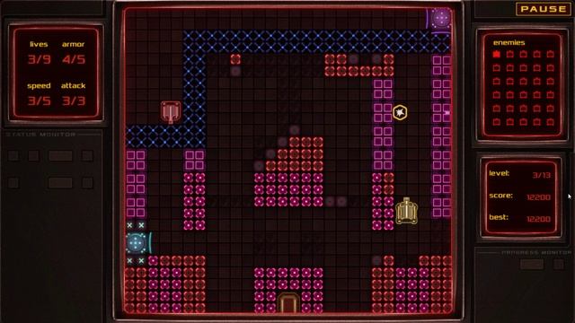 Neon Battle Tank 2 Demo Gameplay смотреть онлайн