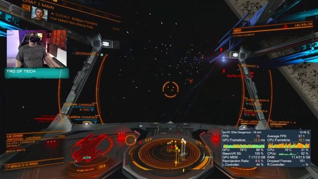 Elite Dangerous ODYSSEY VR Performance - can you maintain 90 fps following update 9? смотреть онлайн