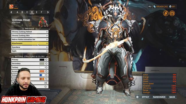 Chroma Fashion Frame | Zunlong Skin | Warframe смотреть онлайн