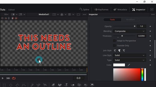 How To Outline Text In DaVinci Resolve - Basic Resolve Tutorial смотреть онлайн