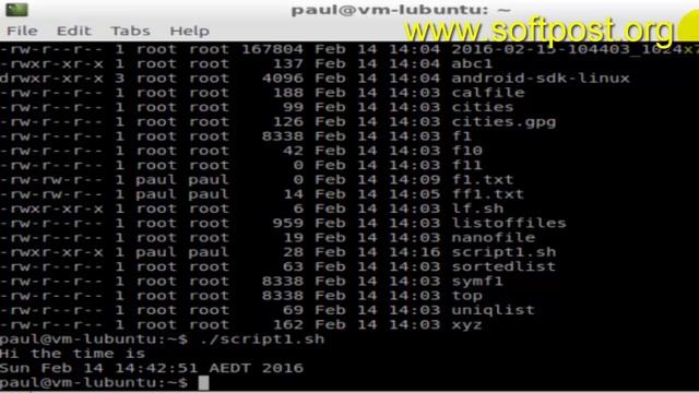 How to execute a file in Debian смотреть онлайн