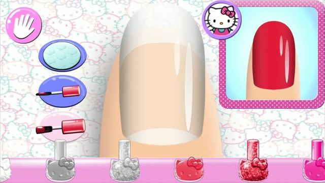 Маникюр hello kitty 2 смотреть онлайн