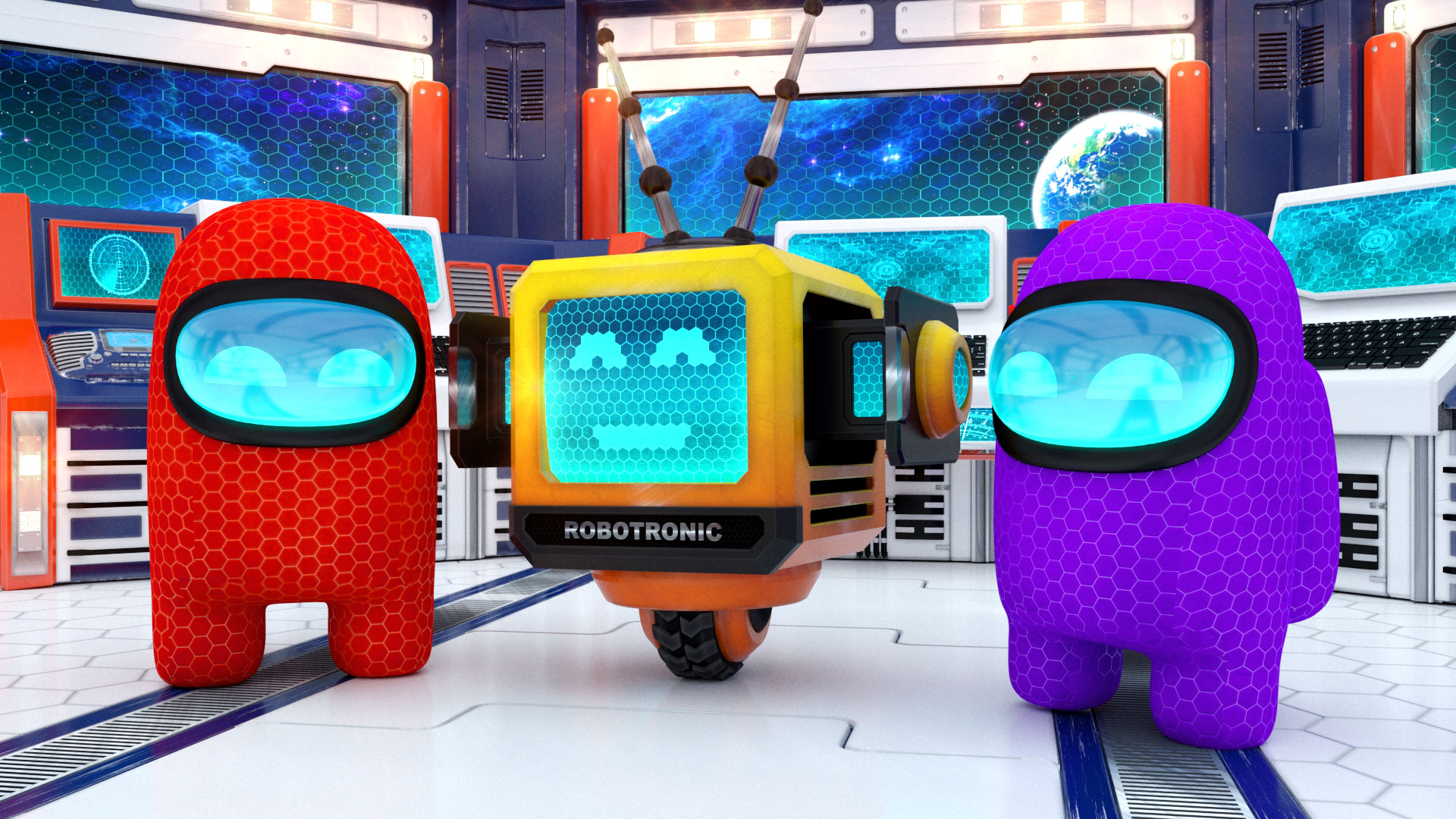 Учим цвета. Собираем цветные спинеры с Among Us. смотреть онлайн