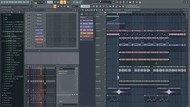 Бит в FL Studio, Изи реп за 5 минут, показываю структуру смотреть онлайн