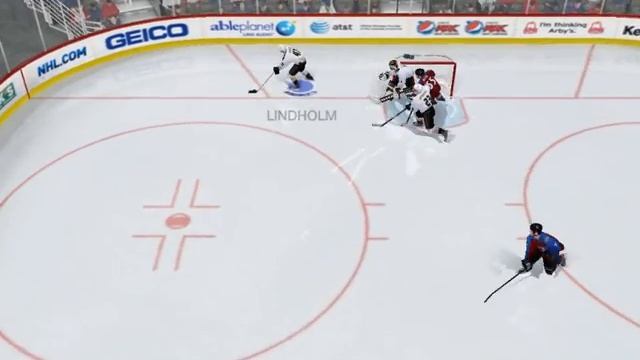 Прохождение игры NHL 14 за ХК "Анакайм" Матч №1 (Анахайм vs Короладо) смотреть онлайн