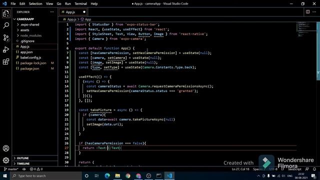 Make a Camera App using React Native Expo (IOS & Android) смотреть онлайн