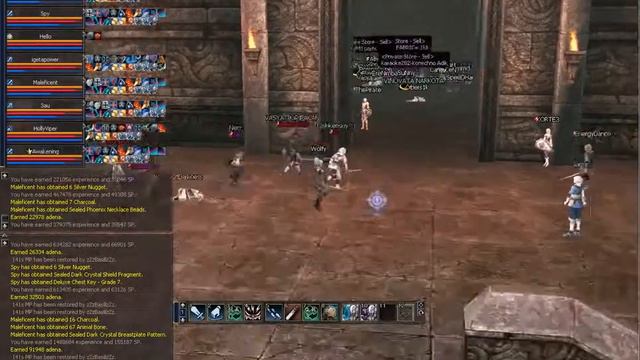 Lineage 2 C4 GangBang const SeedOfLife. server Lineage.ru смотреть онлайн