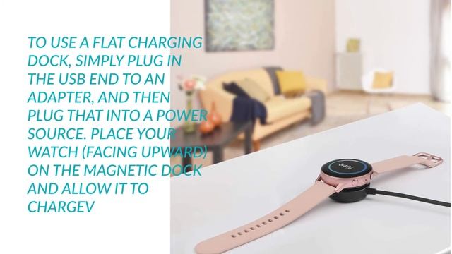 Samsung Galaxy Watch3 41mm 45mm/Active 2 40mm 44mm/Active 40mm-USB Interface Charging Cable смотреть онлайн