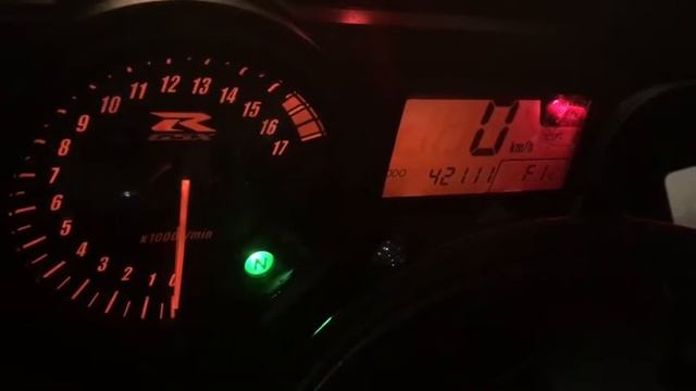 Suzuki Gsxr 600 K5 FI Problem