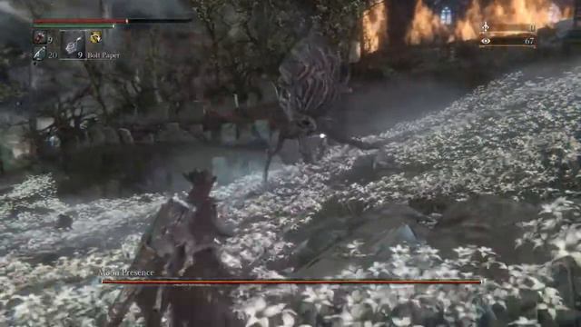 Bloodborne - Moon Presence NG+ Boss Fight смотреть онлайн