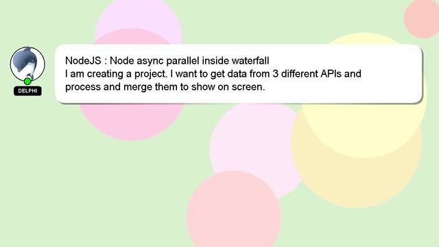 NodeJS : Node async parallel inside waterfall смотреть онлайн