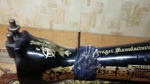 Как смазать старую машинку «Зингер»